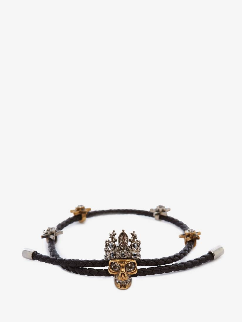 Pulsera Alexander McQueen Queen Friendship Mujer - Negros - Mexico 407-SAOYUM